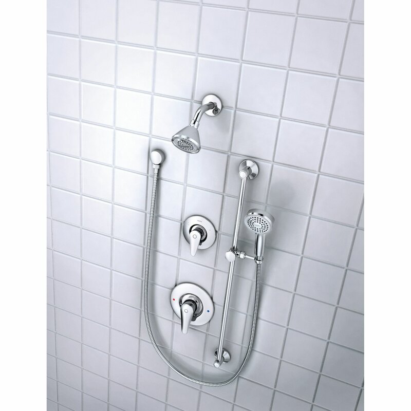 T9342 Moen Commercial Pressure Balanced Complete Shower System   Commercial Pressure Balanced Complete Shower System 